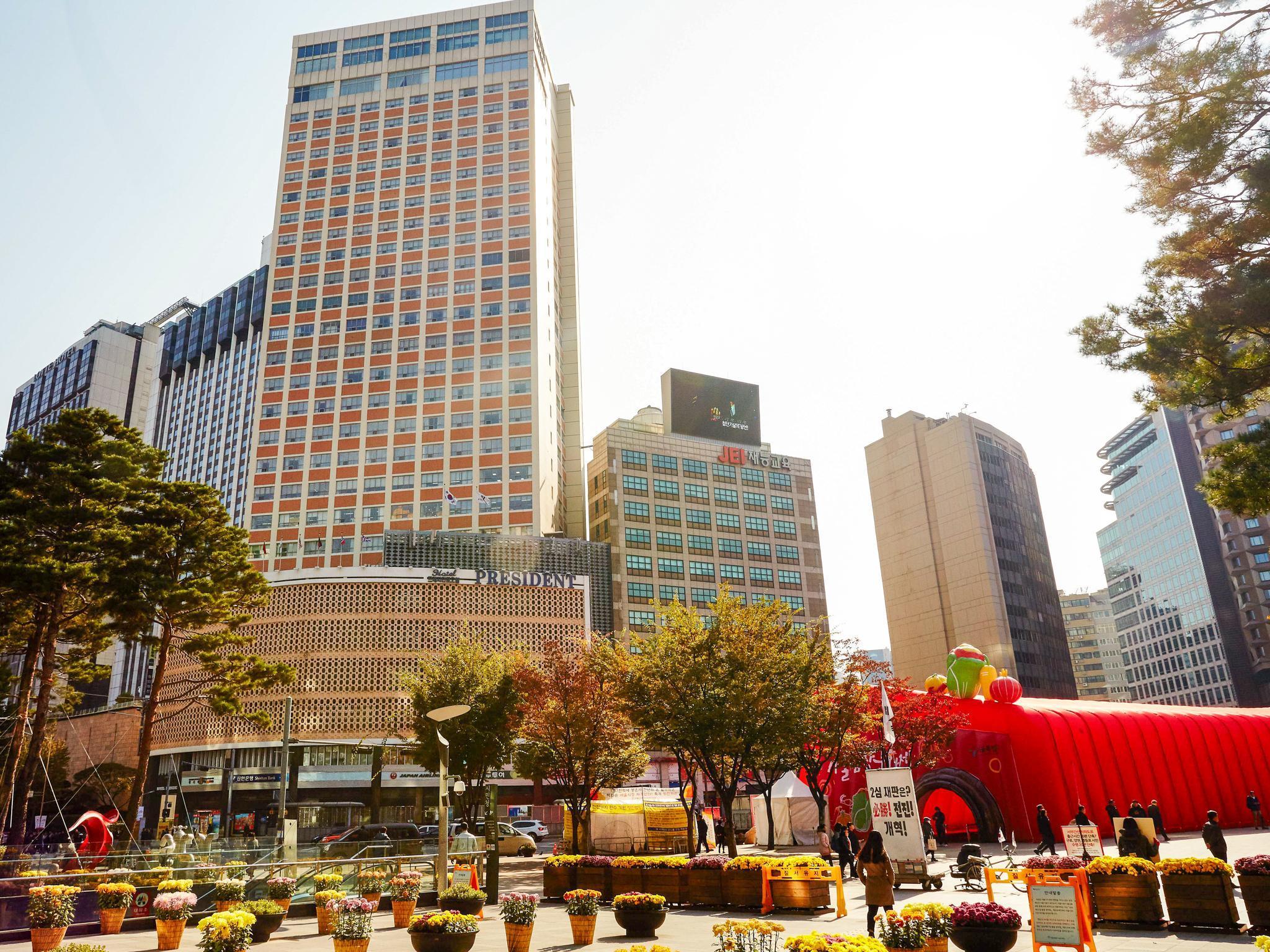 Hotel President Seul Exterior foto
